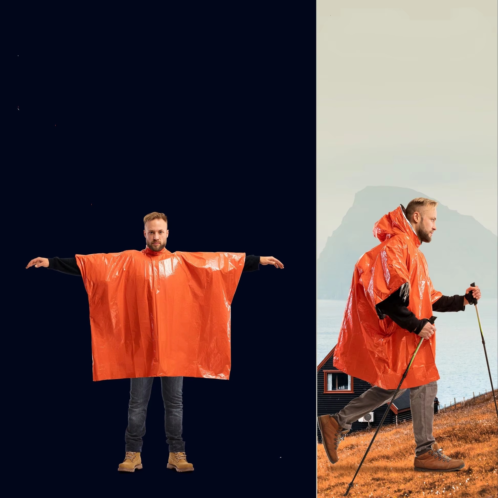 LIFE poncho Emergency Survival - Survival Blanket Reflective recensione e prezzo