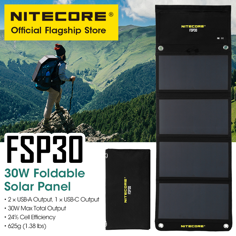 NITECORE FSP30 30W Portable So - Solar Emergency Charger recensione e prezzo