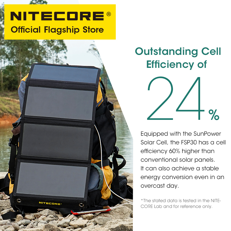 NITECORE FSP30 30W Portable So - Solar Emergency Charger recensione e prezzo