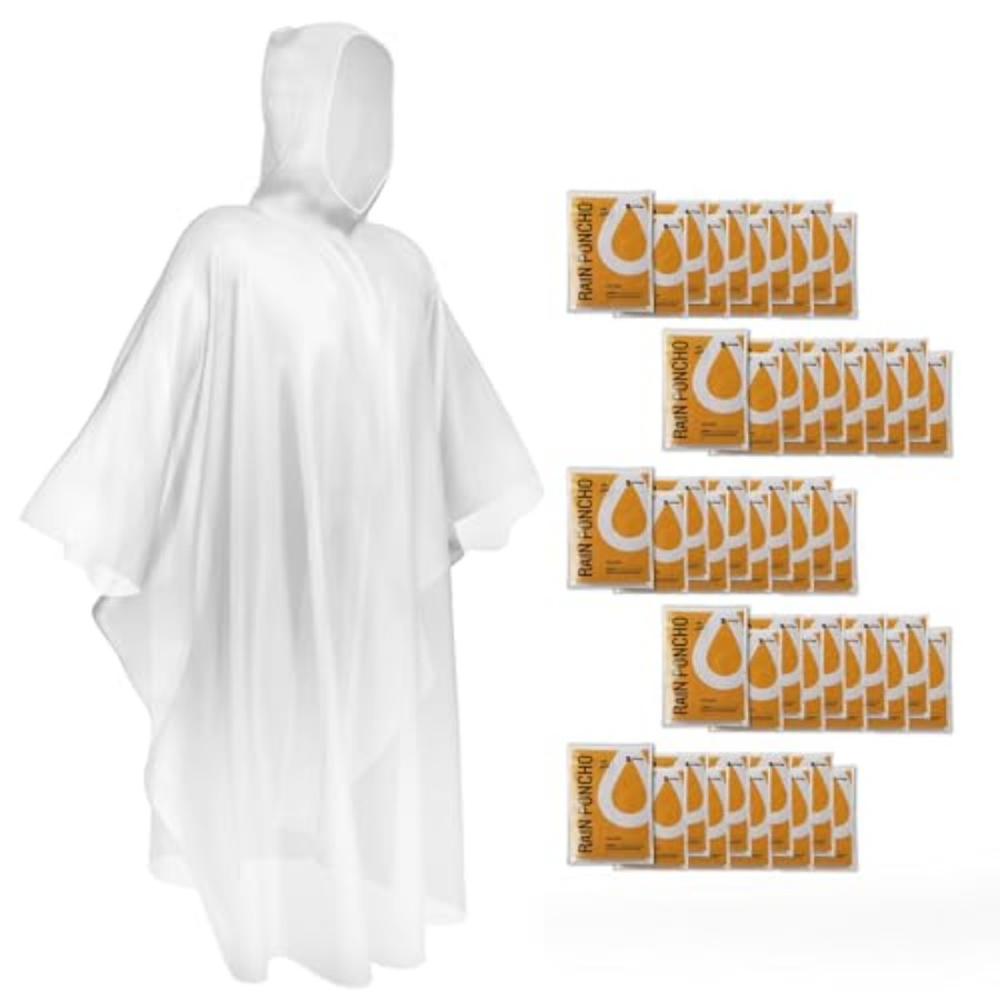 Disposable Rain Ponchos Emerge - Emergency Poncho Rain recensione e prezzo