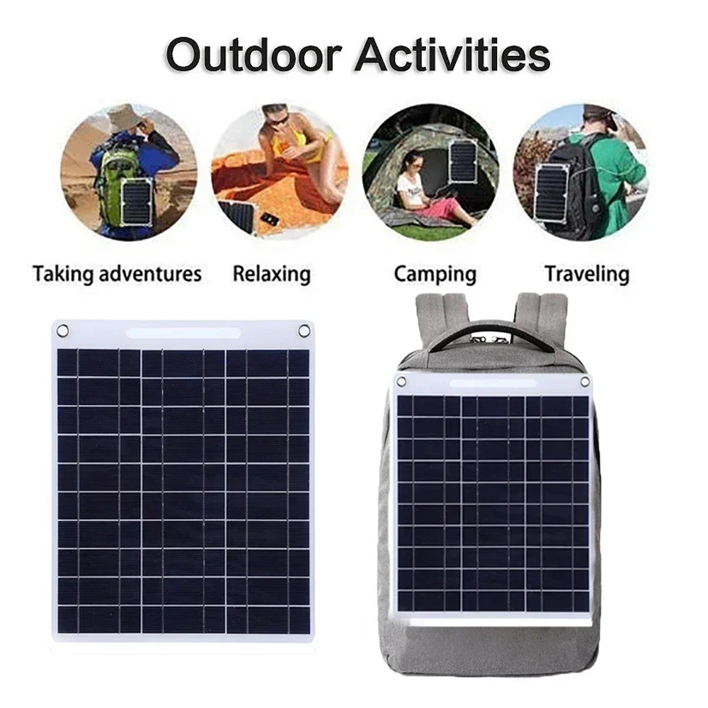 100W Waterproof Solar Panel Po - Solar Emergency Charger recensione e prezzo