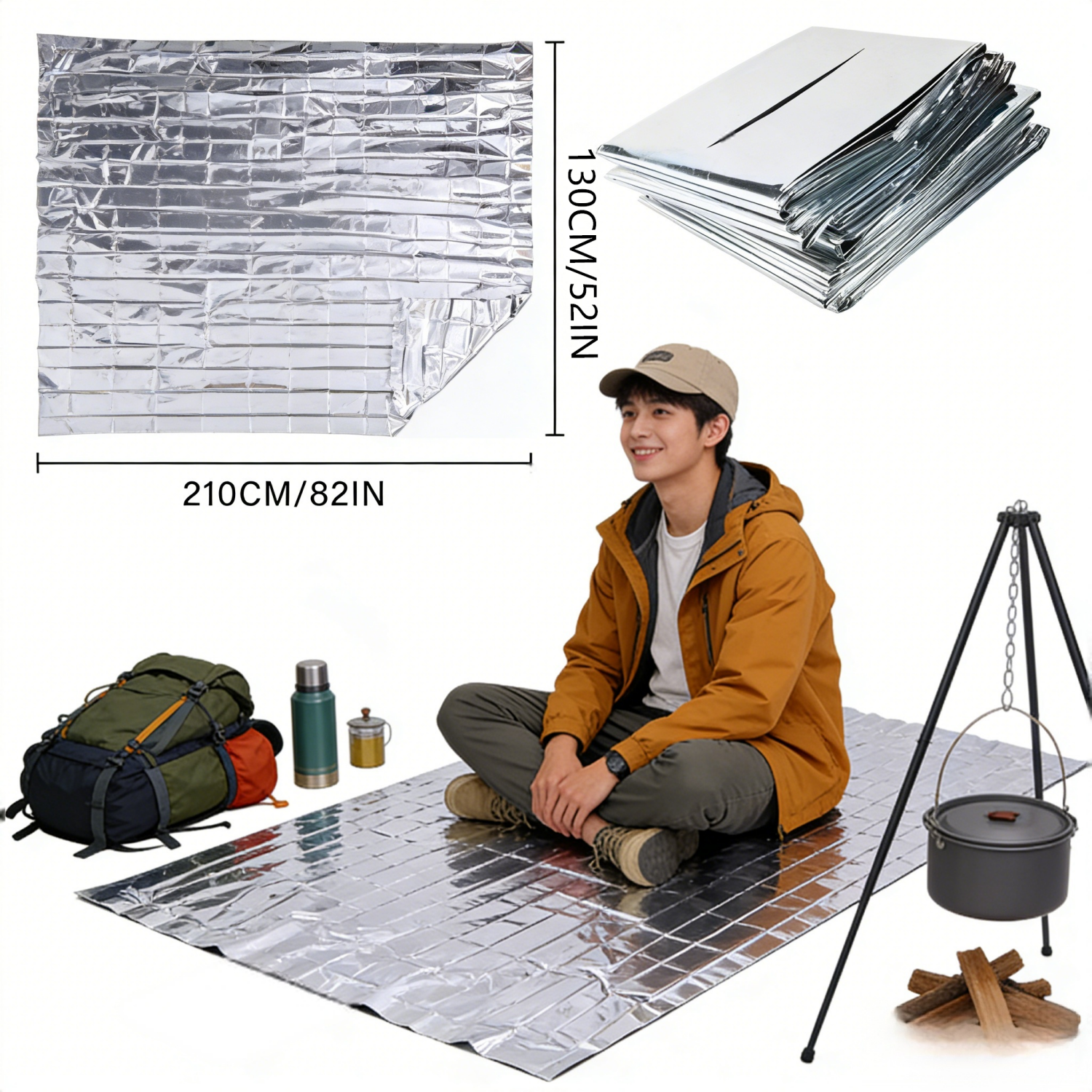Foldable Reflective Survival B - Survival Blanket Reflective recensione e prezzo