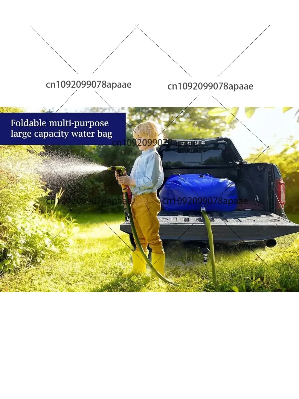 110L PVC Water Storage Bag, Po - Water Bag Collapsible recensione e prezzo