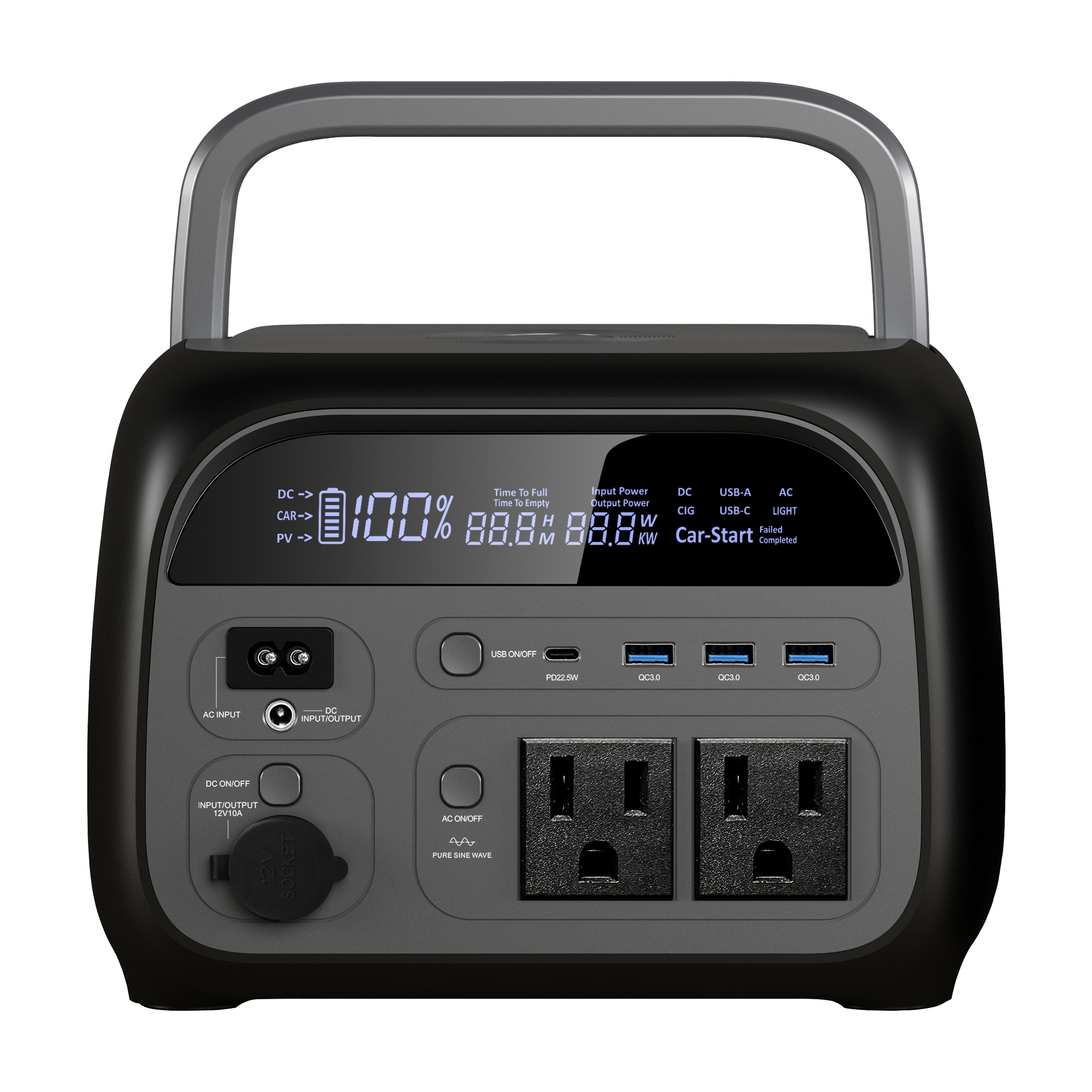 CTOLITY AP400 500W Portable Po - Solar Emergency Charger recensione e prezzo
